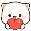 Peach & Goma @PeachLovesGoma :: @fStikBot telegram emojis ❤️