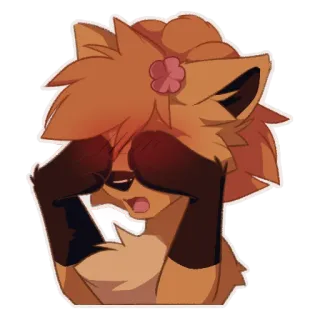 🥰 furry whatsapp sticker