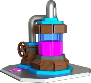 🍷 building, purple, industrial, machine, structure, technology telegram sticker