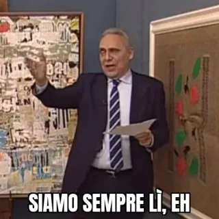 🐵 SIAMO SEMPRE LI, EH telegram sticker