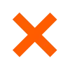 ❌