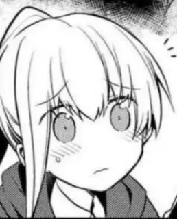 😦 Anime, Manga, Kartun, Karakter, Gadis, Ekspresi telegram sticker