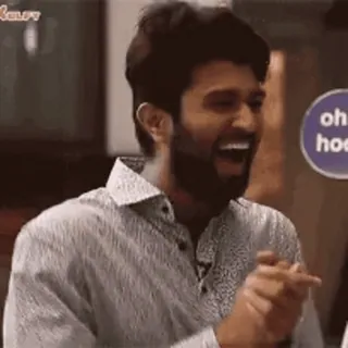 🤣 oh ho! смех, смешно, реакция, радость, выражение whatsapp sticker
