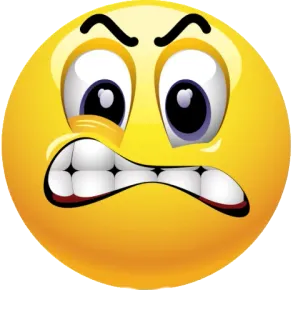 😡 Emoji, Wütend, Verärgert, Frustriert, Emoticon telegram sticker