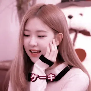 🥰 ケーキ торт, женщина, еда, японский whatsapp sticker
