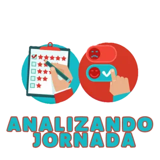🔥 ANALIZANDO
JORNADA Análise, Avaliação, Pesquisa, Feedback, Área de transferência, Estrelas, Classificações telegram sticker
