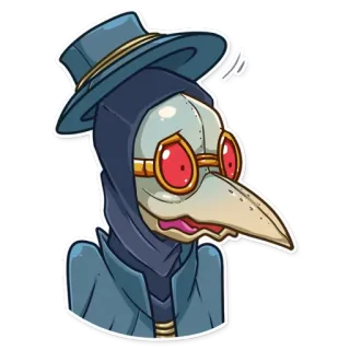 Plague M. D. telegram stickers