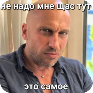 💇 Dmitry Nagiyev не надо мне щас тут это самое telegram sticker