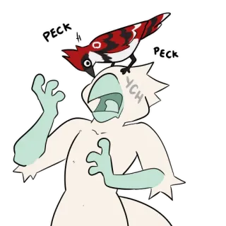 🐦 PECK
PECK 鳥, つつく, 頭, 動物, 漫画, 絵 telegram sticker