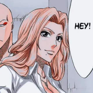 👋 HEY! Anime, Manga, Kobieta, Dymek telegram sticker