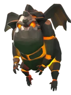 🌋 Lava Hound Clash of Clans ลาวาฮาวด์, แคลชออฟแคลนส์, สัตว์ประหลาด, เกม, แฟนตาซี telegram sticker