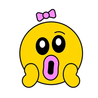 💔 表情符号, 可爱, 卡哇伊, 贴纸, 脸, 表情, 黄色 telegram sticker