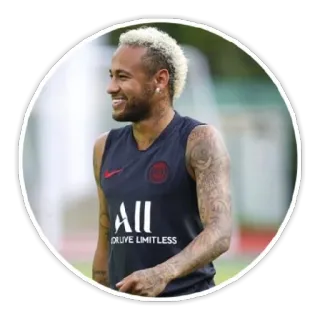 😂 Neymar soccer, football, athlete, sports, Neymar, PSG whatsapp sticker