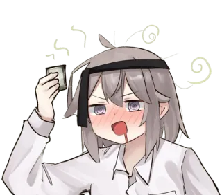 😵‍💫 anime, manga, drunk, anime girl telegram sticker