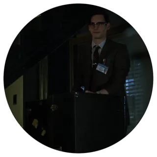 🙂 The Riddler Gotham Риддлер, Готэм, Эдвард Нигма, DC Comics, Телеперсонаж telegram sticker