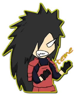 😡 Madara Naruto teme Anime, Naruto, Madara, Hình dán, Hoạt hình, Teme telegram sticker