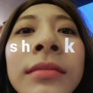😲 shook impactado, conmocionado, reacción, meme, cara whatsapp sticker