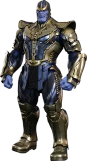 💂 Thanos Marvel, Avengers, supervillain, Thanos, Infinity Gauntlet, superhero, comic book character telegram sticker