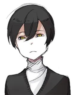 😩 Anime, Manga, Ragazzo, Personaggio, Ritratto, Arte telegram sticker