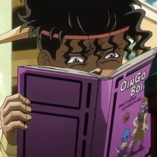 💚 Oingo Boingo JoJo's Bizarre Adventure Oingo Boingo Brothers Adventure Anime, Manga, JoJo's Bizarre Adventure, Kunst, Illustration, Buch, Cartoon telegram sticker
