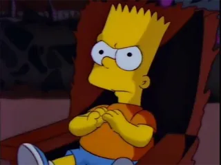 😈 Bart Simpson The Simpsons 만화, 바트 심슨, 심슨 가족, 애니메이션 캐릭터 telegram sticker