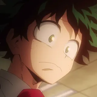 🥦 Izuku Midoriya My Hero Academia anime, my hero academia, izuku midoriya, deku, character telegram sticker