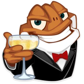 Mr. Frogo telegram stickers