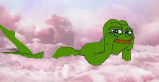 ☁ Pepe the Frog Mème, Pepe, Grenouille, Mème Internet telegram sticker
