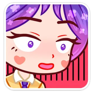 🥺 Anime, Manga, Dibujos animados, Expresión, Retrato, Sticker whatsapp sticker