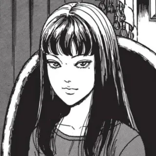 😊 Manga, Anime, Portret, Dziewczyna, Kobieta, Ilustracja telegram sticker