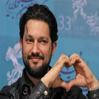 ❤️ 남자, 하트, 제스처, 초상화, 웃는, 배우 telegram sticker
