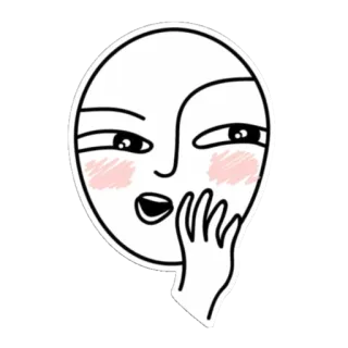 🤫 whatsapp sticker