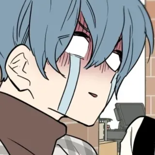 😭 动漫, 创可贴, 角色, 插画, 漫画, 贴纸 whatsapp sticker