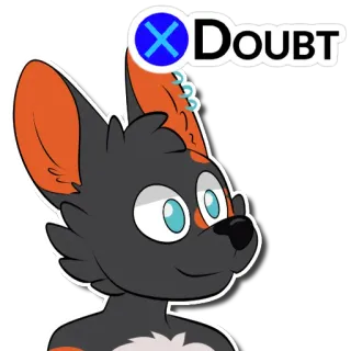 😐 null L.A. Noire DOUBT telegram sticker