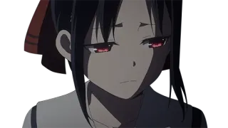 ☹️ Kaguya Shinomiya Kaguya-sama: Love Is War Anime, Kaguya-sama, Love is War, Kaguya Shinomiya, Manga, Sticker telegram sticker