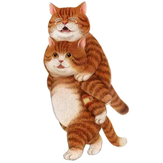 😢 고양이, 동물, 더미, 귀여운, 애완 동물 telegram sticker