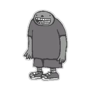 ❤ personaggio, cartone animato, adesivo, persona, illustrazione telegram sticker