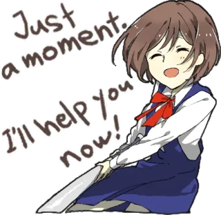 Yandere Girlfriend Sticker ENG :: @line_stickers whatsapp stickers
