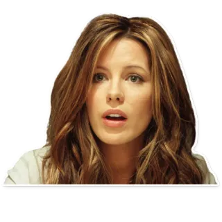 🥺 Frau, Porträt, Schauspielerin, Gesicht, Promi, Kate Beckinsale telegram sticker