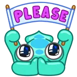Cuddlefish telegram stickers