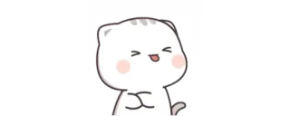 🔰 cat, cute, cartoon, kawaii, happy, animal telegram sticker