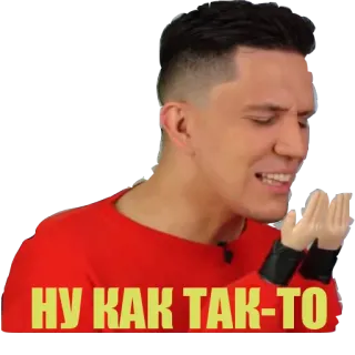 🙄 НУ КАК ТАК-ТО whatsapp sticker
