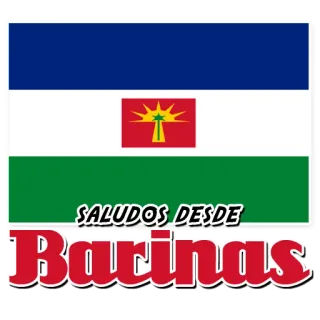 🇻🇪 SALUDOS DESDE Barinas Barinas, Venezuela, Salam, Amerika Selatan, Kota, Perjalanan whatsapp sticker