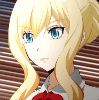 🌙 Irina Jelavić Assassination Classroom Anime, Blondynka, Kobieta, Irina Jelavić, Assassination Classroom telegram sticker