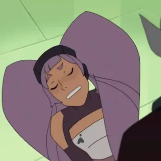🛠 Entrapta She-Ra and the Princesses of Power animated, cartoon, She-Ra, Entrapta, Princesses of Power telegram sticker