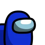 👎 among us, videospiel, charakter, raumfahrtanzug telegram sticker