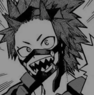 🩹 Eijiro Kirishima My Hero Academia Anime, Manga, Kirishima, My Hero Academia, Eijiro, Held telegram sticker