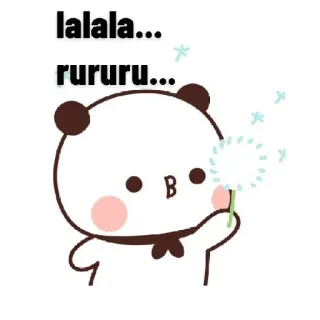 @stickersbag panda💖🌿 whatsapp stickers
