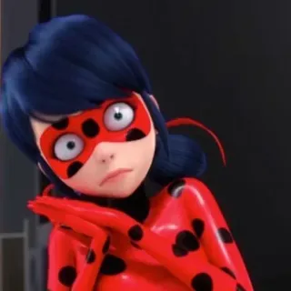 😴 Ladybug Miraculous: Tales of Ladybug & Cat Noir Ladybug, Miraculous Ladybug, cartoon, superhero, Marinette, animated, Miraculous: Tales of Ladybug & Cat Noir whatsapp sticker
