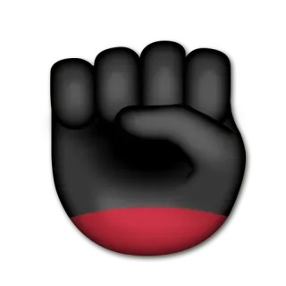 ✊ fist, hand, power, revolution, resistance telegram sticker